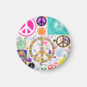 Íman Colagem da paz