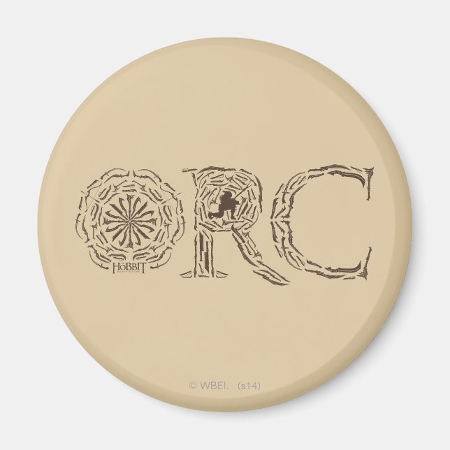 Íman Colagem de Armas Orc (Frente)