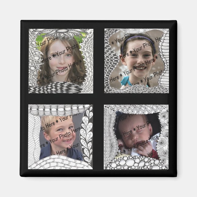 Íman Colagem de Fotografias Add-Your-Photos 4 (Frente)