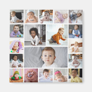 Íman Colagem de Fotografias do Design 19