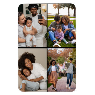 Íman Colagem de Fotografias do Design 4