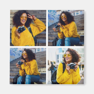 Íman Colagem de Fotografias do Design 4