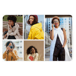 Íman Colagem de Fotografias do Design 5