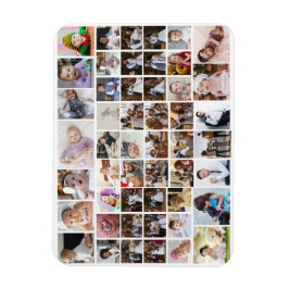 Íman Colagem de Fotografias do Design 50