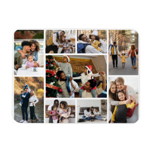 Íman Colagem de Fotografias do Design 9