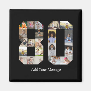 Íman Colagem de Fotografias Número 80