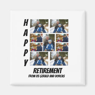 Íman Colagem de Fotografias Personalizada Simples Retir