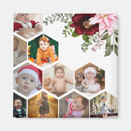 Íman Colagem de Fotos 10 Floral design