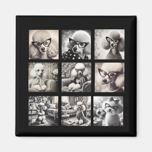 Íman Colagem de Fotos Divertidas 9 Fotos