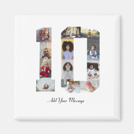 Íman Colagem de Fotos Número 10