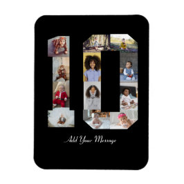 Íman Colagem de Fotos Número 10