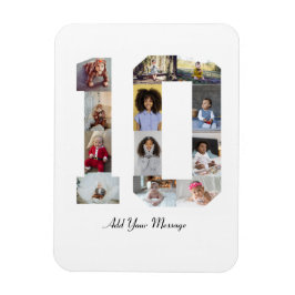 Íman Colagem de Fotos Número 10