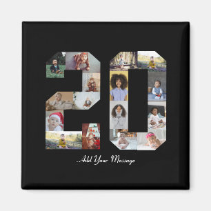 Íman Colagem de Fotos Número 20