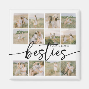 Íman Colagem de Fotos Personalizadas das Melhores Amiga