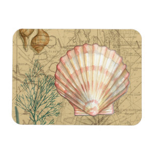 Íman Colagem de Mapa Costeiro