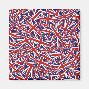 Íman Colagem de Union Jack