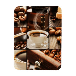 Íman Colagem do café