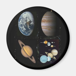 Íman Colagem do sistema solar dos planetas