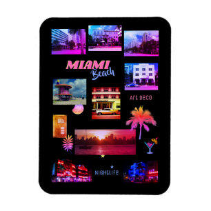Íman Colagem em Miami Beach