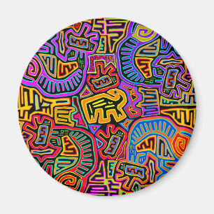 Íman Colagem Mola da Ilha San Blas