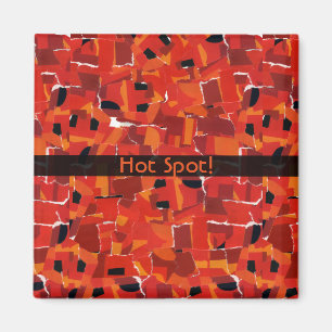 Íman Colagem Mosaico Falso Quente