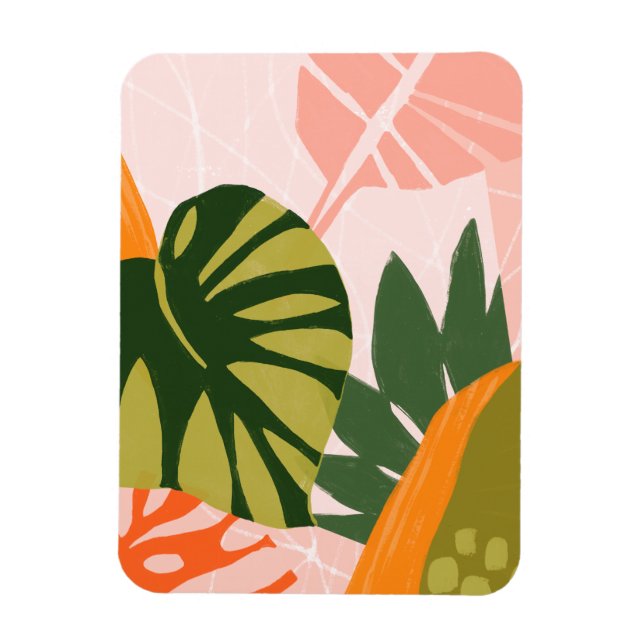 Íman Colagem Selva I (Vertical)