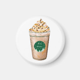 Íman Colar de chave de Merry Christmas Caramel Drizzled