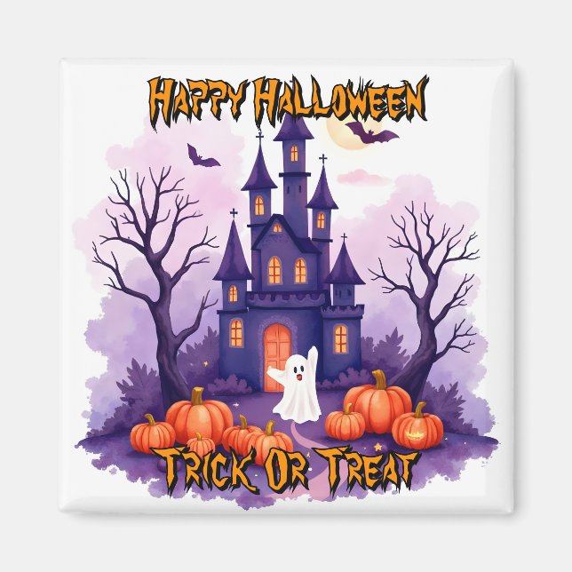 Íman Coleção Assustadora de Halloween Popular Fofa (Frente)