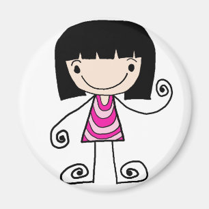Íman coleção da menina