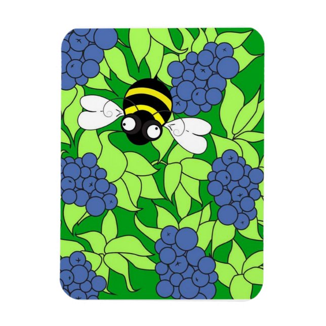 Íman Coleção de Abelhas Ocupadas - Delícia de Aromas (Vertical)