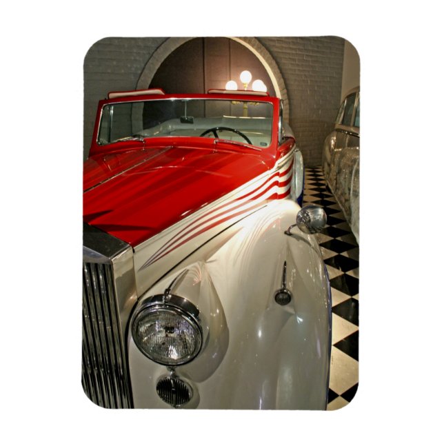 Íman Coleção de carros na Fundação Liberace e (Vertical)