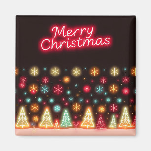 Íman Coleção de Férias de Natal Neon Trendy