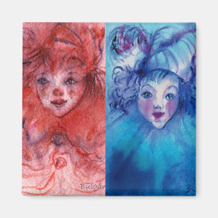 Íman COLEÇÃO DE FLORES / Bola Masquearde Veneziana