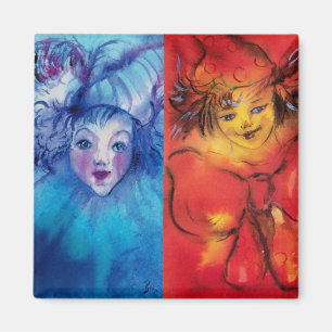 Íman COLEÇÃO DE FLORES / Bola Masquearde Veneziana