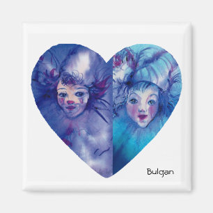 Íman COLEÇÃO DE FLORES / Bola Masquearde Veneziana