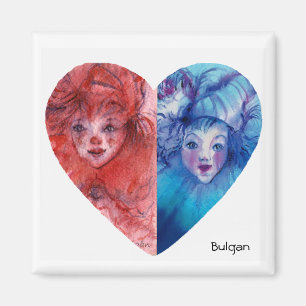 Íman COLEÇÃO DE FLORES / Bola Masquearde Veneziana