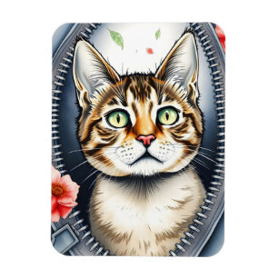 Íman Coleção de Gatos de Lindas Cadeias de Água da Tend