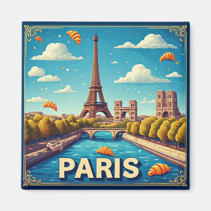 Íman Coleção de Lembranças da Viagem a Paris França 