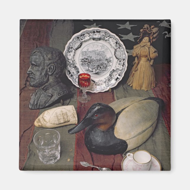 Íman Coleção de objetos, incluindo um copo (Frente)