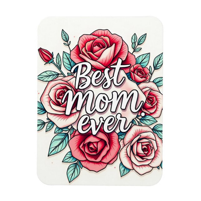 Íman Coleção de Presentes de Luxo Floral Popular (Vertical)