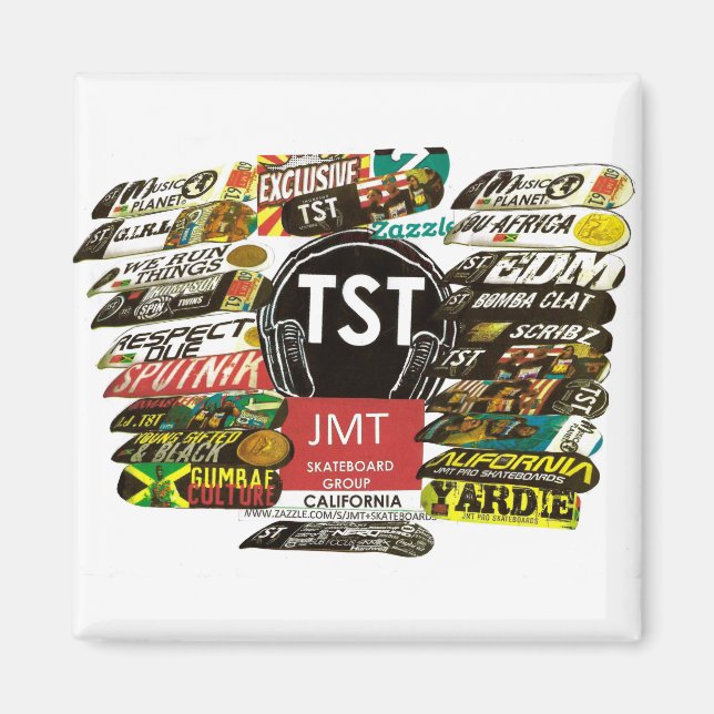 Íman Coleção de Skate TST Angel Merchandise (Frente)