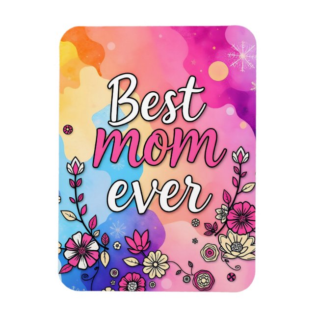 Íman Coleção de Trendências Florais de Luxo (Vertical)