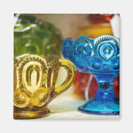 Íman Coleção de Vintage Glassware