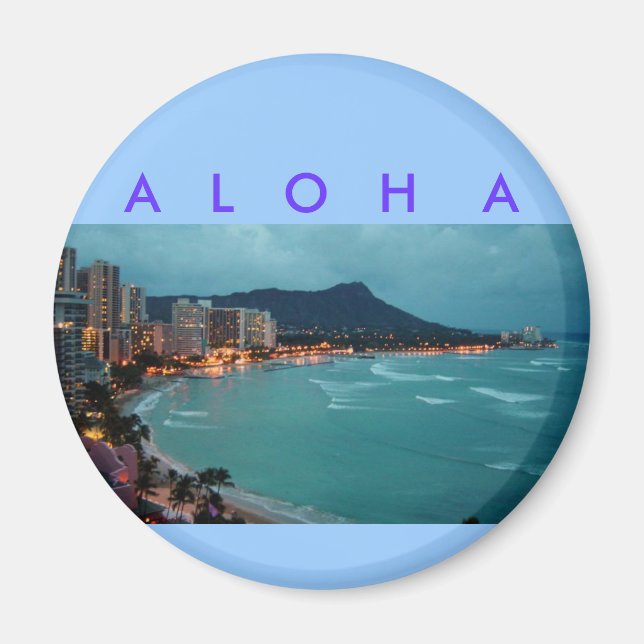 ÍMAN COLEÇÃO HAWAII ALOHA (Frente)