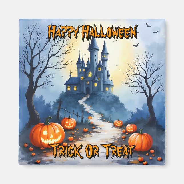 Íman Coleção Popular de Halloween Assustador Fofo (Frente)