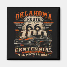 Íman Colecionável Estrada Mãe de Oklahoma