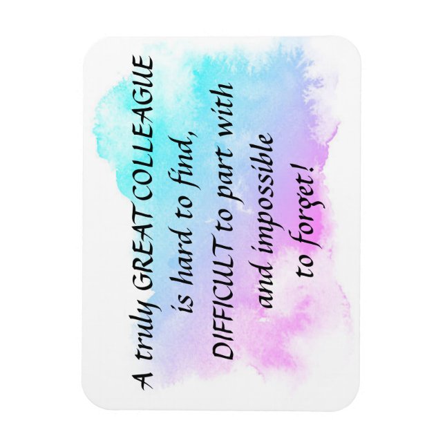 Íman Colega de Trabalho (Vertical)