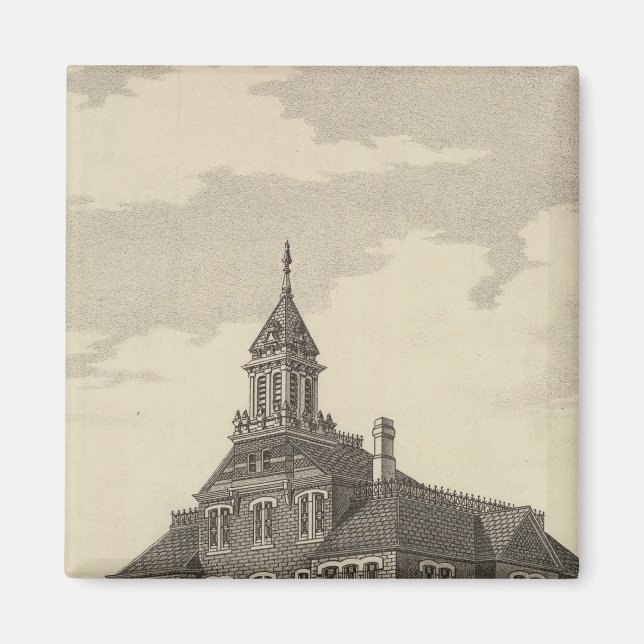 Íman Colégio Central Kansas (Frente)