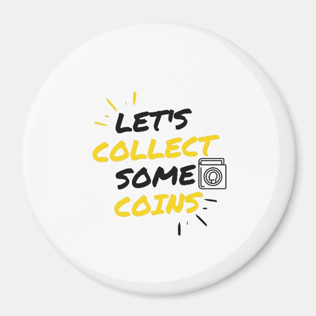 Íman Coletor de moedas (Frente)