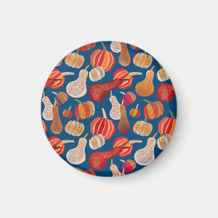 Íman Colheita de Ação de Graças: Arte de Abóbora